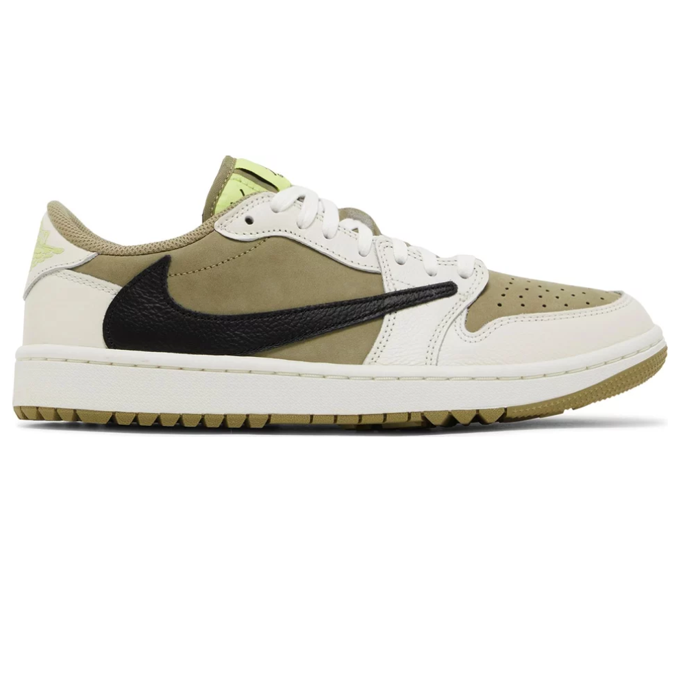 Jordan 1 Low Golf – Travis Scott ‘Neutral Olive’ – Unsellable